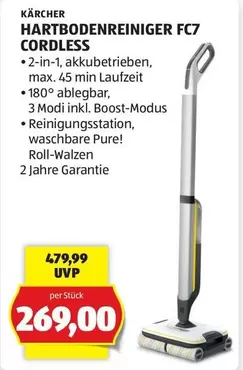 HARTBODENREINIGER FC7 CORDLESS