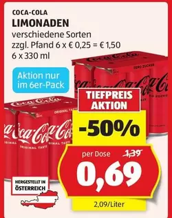 Coca Cola - LIMONADEN