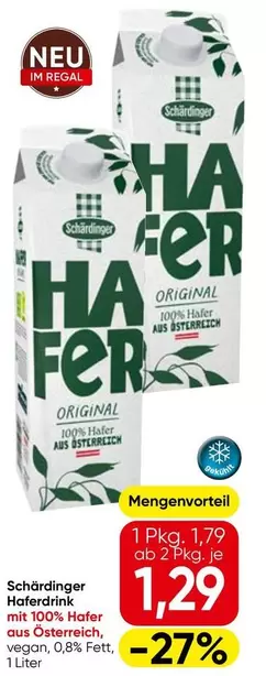 Vegan - Haferdrink Original