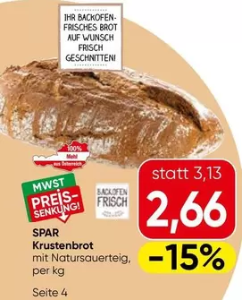 Krustenbrot mit Natursauerteig