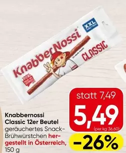 Knabberei Classic 12er Beutel