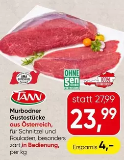 Ama - Murbodner Gustostücke aus Österreich, für Schnitzel und Rouladen