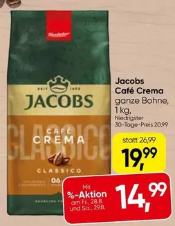 Café Crema ganze Bohne