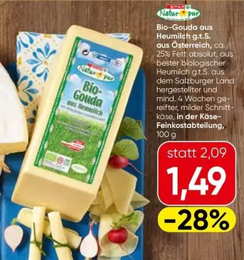 Bio - -Gouda aus Heumilch g.t.s.