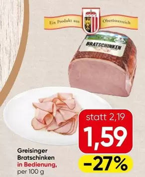 Greisinger Bratschinken