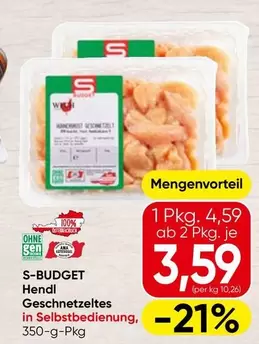 Ama - Hendl Geschnetzeltes in Selbstbedienung