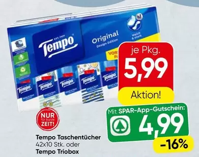 Tempo Taschentücher