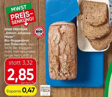 Bio - -Roggenbrot