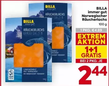 Räucherlachs handgesalzen