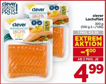 Norwegisches Lachsfilet