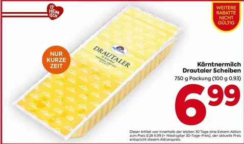 Bio - Kärntnermilch Drautaler Scheiben