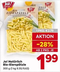 Bio - -Eierspätzle