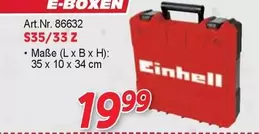 Einhell - E-BOXEN Art.Nr. 86632 S35/33 Z