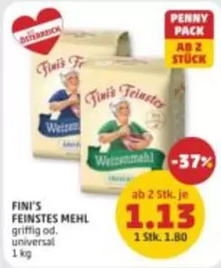 Weizen - FEINSTES MEHL griffig od. universal