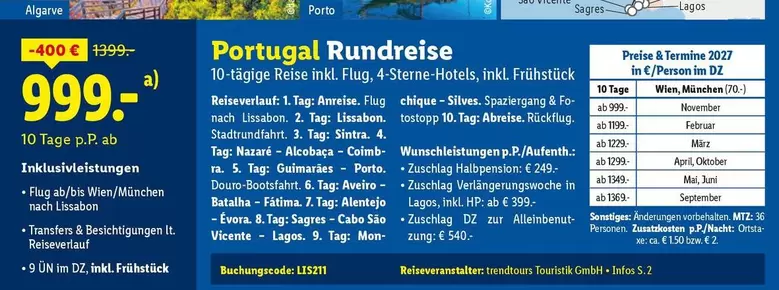 Porto - Portugal Rundreise