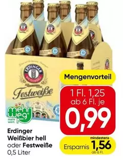 Weißbier hell oder Festweiße