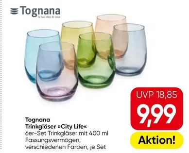 Trinkgläser "City Life"