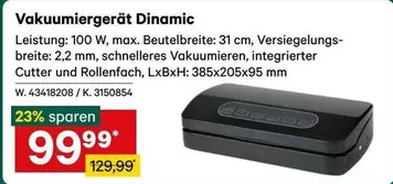 Vakuumiergerät Dinamic
