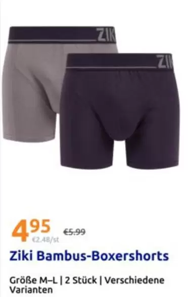 Bambus-Boxershorts
