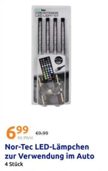 LED-Lämpchen zur Verwendung im Auto