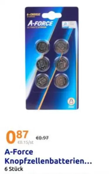 Knopfzellenbatterien
