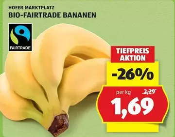 Fairtrade - BIO-FAIRTRADE BANANEN