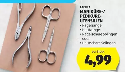 MANIKÜRE-/PEDIKÜRE-UTENSILIEN