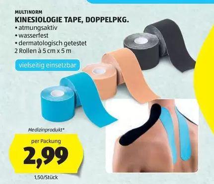 Kinesiologie Tape, Doppelpkg.