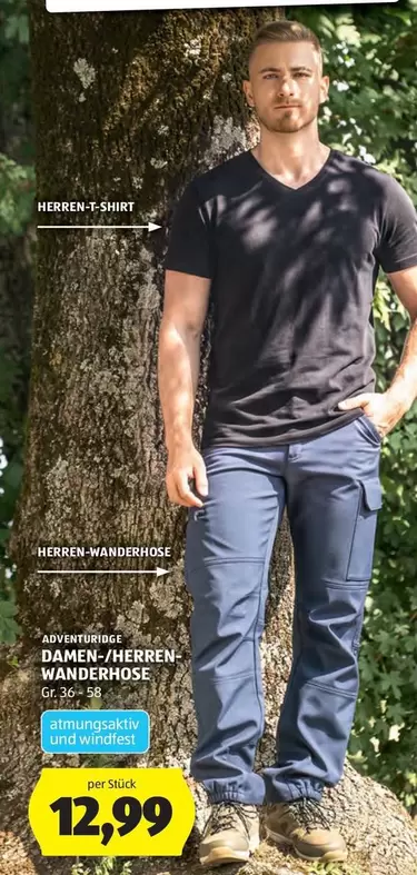 Damen-/Herren-Wanderhose