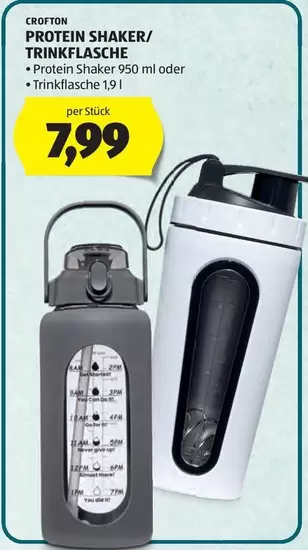 PROTEIN SHAKER/TRINKFLASCHE