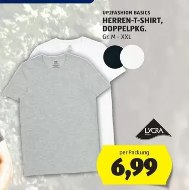HERREN-T-SHIRT, DOPPELPKG.