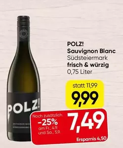 Sauvignon Blanc Südsteiermark frisch & würzig