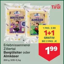 Bergtilsiter oder Almkäse