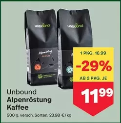 Alpenröstung Kaffee