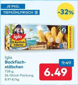 Backfisch-stäbchen
