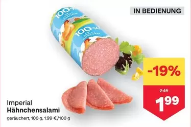 Hähnchen Salami geräuchert