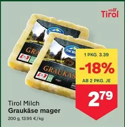 Graukäse mager