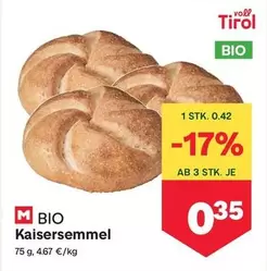 Bio - Kaisersemmel