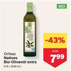 Bio - -Olivenöl extra