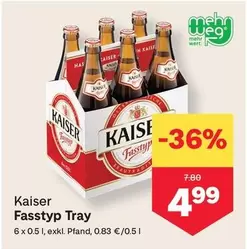 Fasstyp Tray