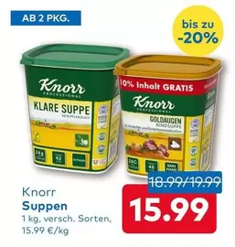 KLARRE SUPPE / GOLDGAUGEN RINDSUPPE