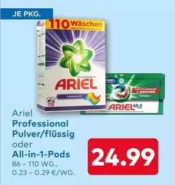 Professional Pulver/flüssig oder All-in-1-Pods