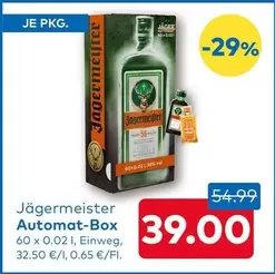 Jägermeister Automat-Box