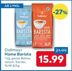 Home Barista Caffè Crema Dolce / Forte