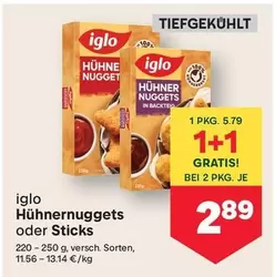 Hühnernuggets oder Sticks