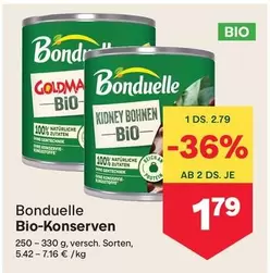 Bio - -Konserven