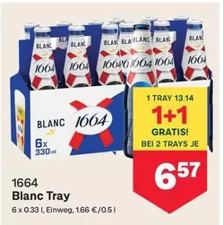 1664 Blanc Tray