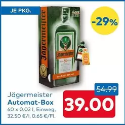 Jägermeister Automat-Box