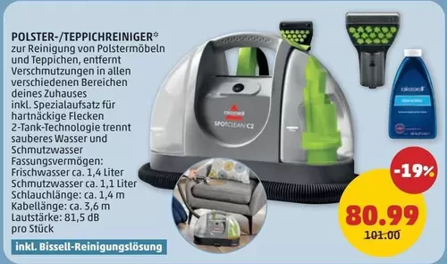 POLSTER-/TEPPICHREINIGER