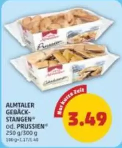 GEBÄCK-STANGEN od. PRU
SSIEN